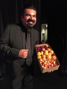 Wenatchee Valley fruit was a big hit with Lopez